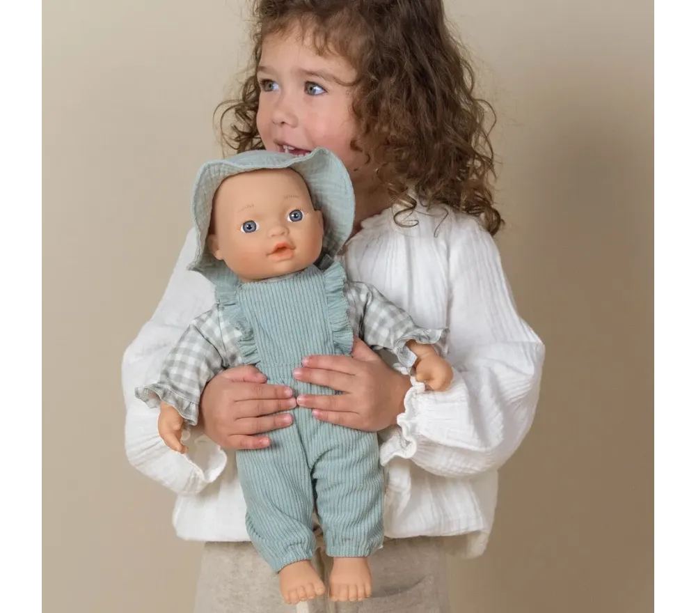 Little Dutch - Vestiti bambola verde