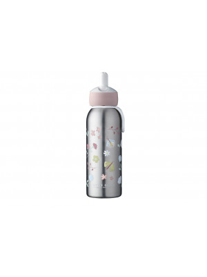 Little Dutch - Borraccia termica flip-up 350ml Flowers&Butterflies